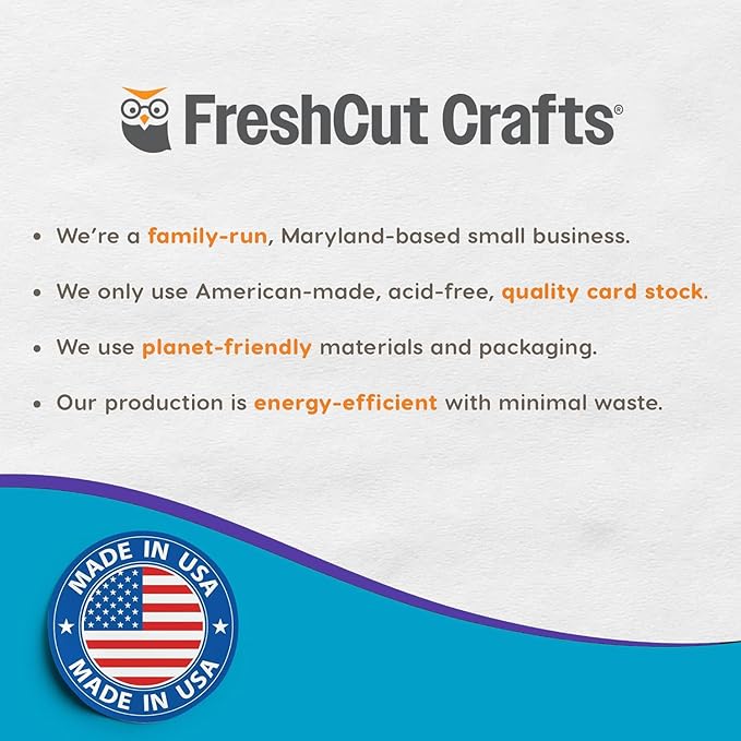 FreshCut Crafts 636 Pcs 1.5 in. Purple Bulletin Board Letters & Numbers, Capital Alphabet Letters, Numbers, Punctuation, US Made Card Stock Punch Out Letters for Posters, Bulletin Boards, Classroom