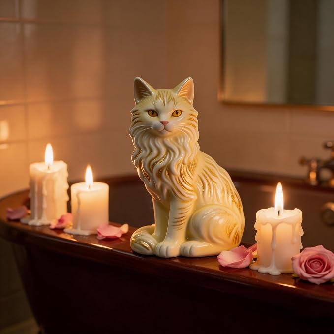 2 Pack 3D Cat Silicone Molds, Animal Resin Casting Candle Mold | Premium - Image 8