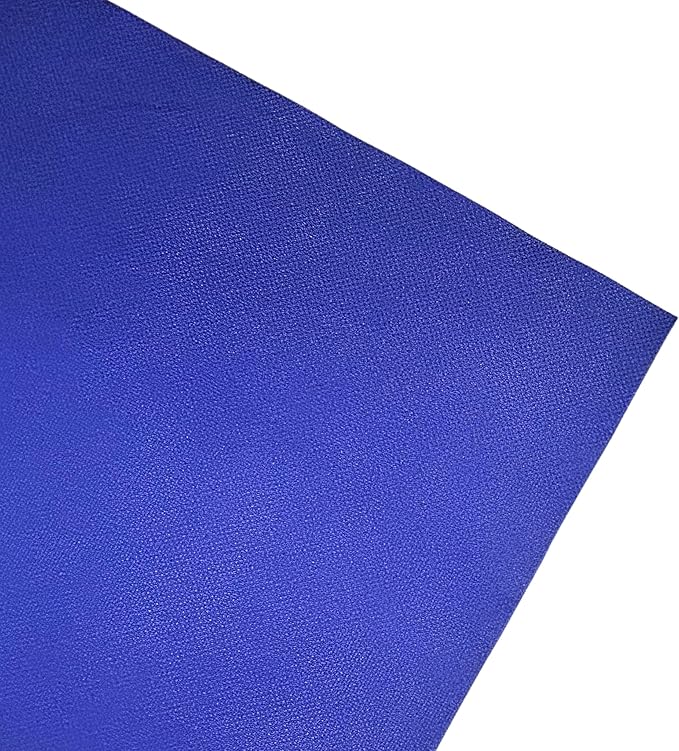 2 Sheets of Royal Blue 14 Count Aida Cloth – 18 x 18 Inch Pre-Cut Fabric Squares – Cross Stitch Fabric – 100% Cotton – Ideal for Needlework & Embroidery – The Knotty Unicorn