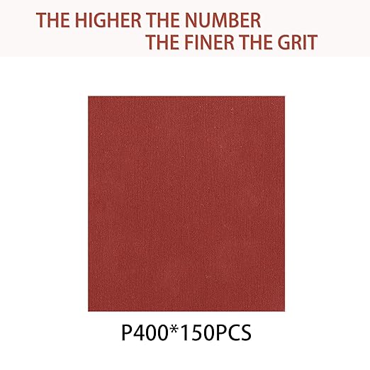 150pcs 400 Grit Sanding Discs, 5-Inch 8-Hole Sandpaper, for Woodworking or Automotive
