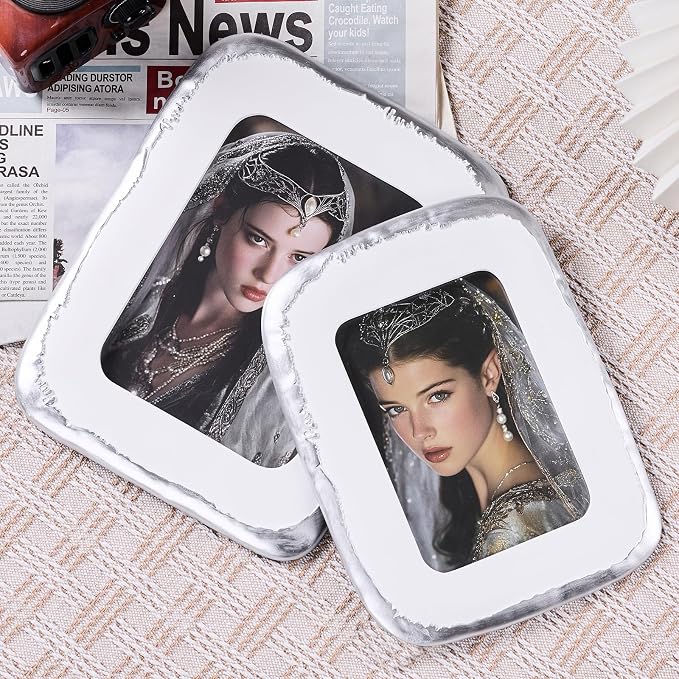 5x7 Picture Frame, Hand-Crafted Resin Picture Frame - Image 7