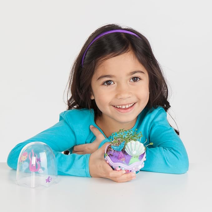 Creativity for Kids Mini Garden: Mermaid Terrarium Kit - Image 8