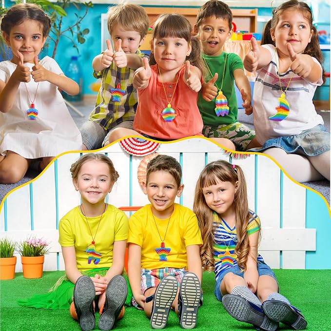 Uiifan 200 Pcs Sand Art Bottle Necklaces Bulk Sand Art Craft Kits - Image 7