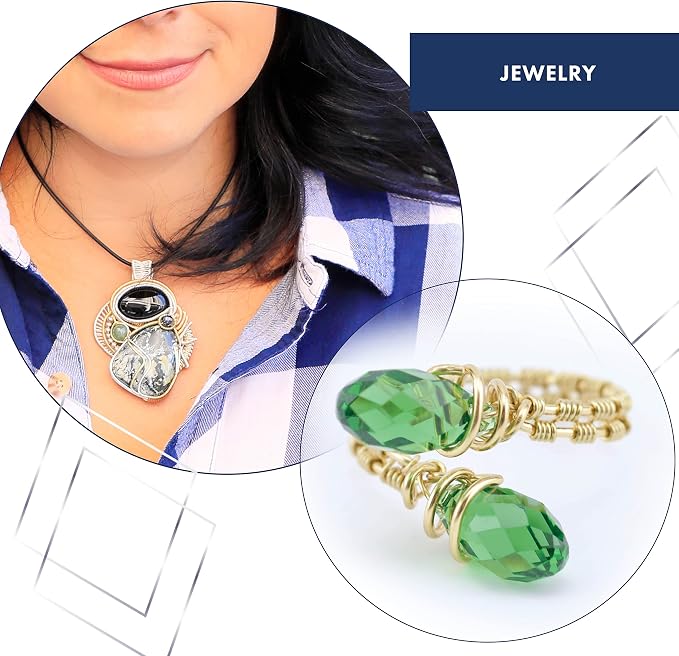 Beadalon German Style Wrapping Wire, 20 Gauge, 78 ft - Image 5