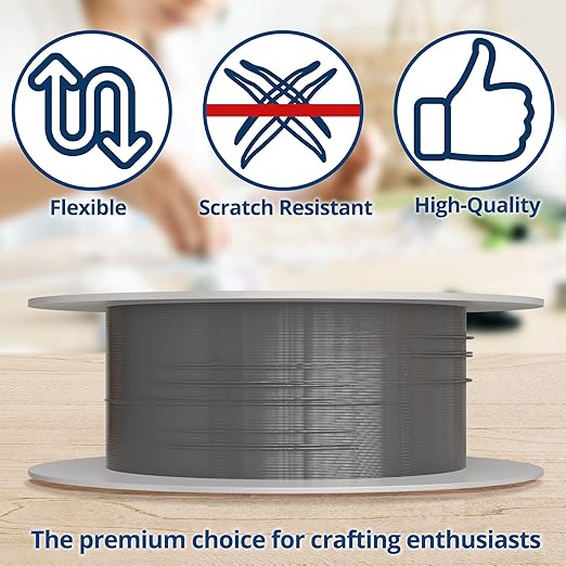 Soft Flex 49 Strand Stringing Wire - Flexible Braided - Medium 0.19 Diameter - Jewelry Making Bead Wire - Satin Silver