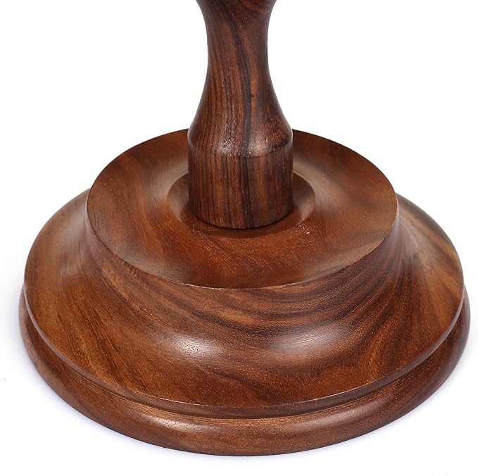 Handcrafted Wooden Table Top Yarn Swift – Rosewood Umbrella Swift for Knitting & Crocheting – Premium Yarn Winder Tool for Crafters & Fiber Artists – Smooth & Durable Design