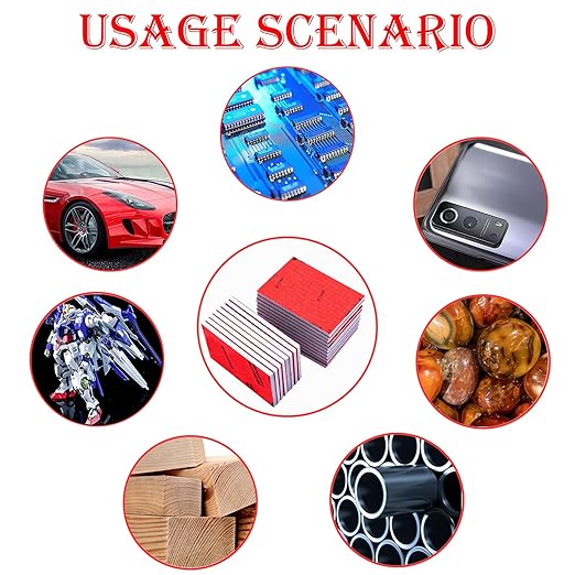 18 Pcs 320-2500 Grit Sanding Sponge, Ultra Fine Sanding Sponges Pads, Soft Foam Sand Block Wet Dry Sandpaper for Model Drywall Metal Wood Furniture Polishing