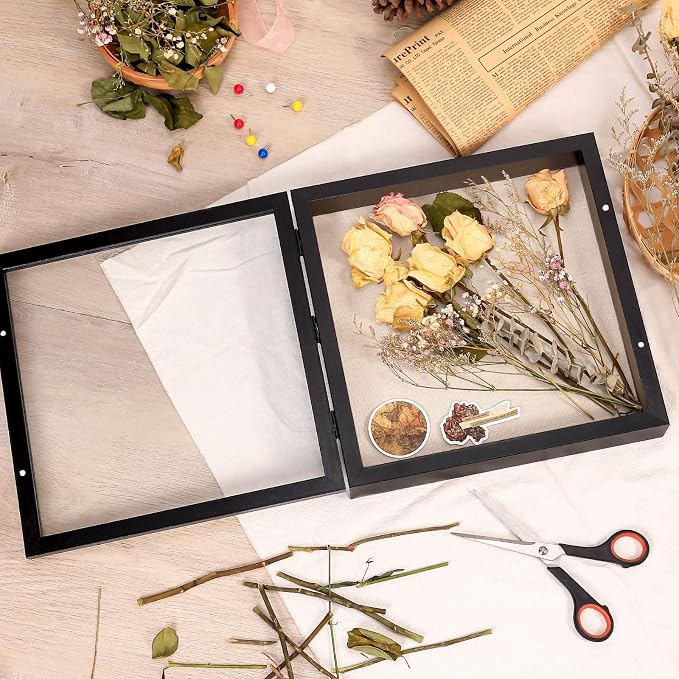 11x11 Shadow Box Frame with Linen Back - Image 7
