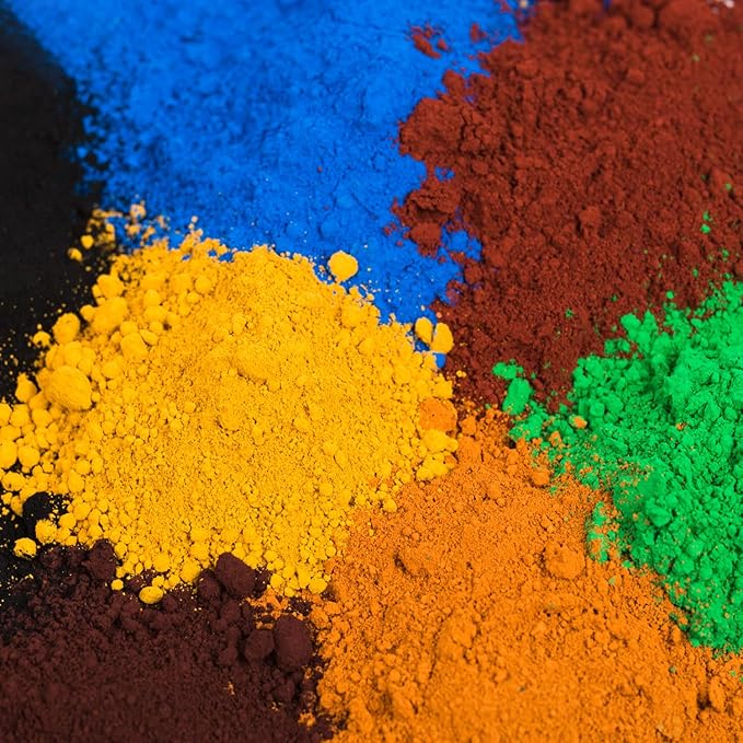 GOODTAKE Concrete Pigment, Wine Red Iron Oxide Pigment Powder, Concrete Cement Dye Color Pigment for Pastel, Tile, Paint, Mortar, Clay, Lime, Grout, Bath Bombs Coloring (Wine Red, 2 Pounds)