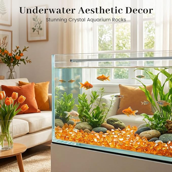 DomeStar Orange Fake Ice Rocks - Image 7