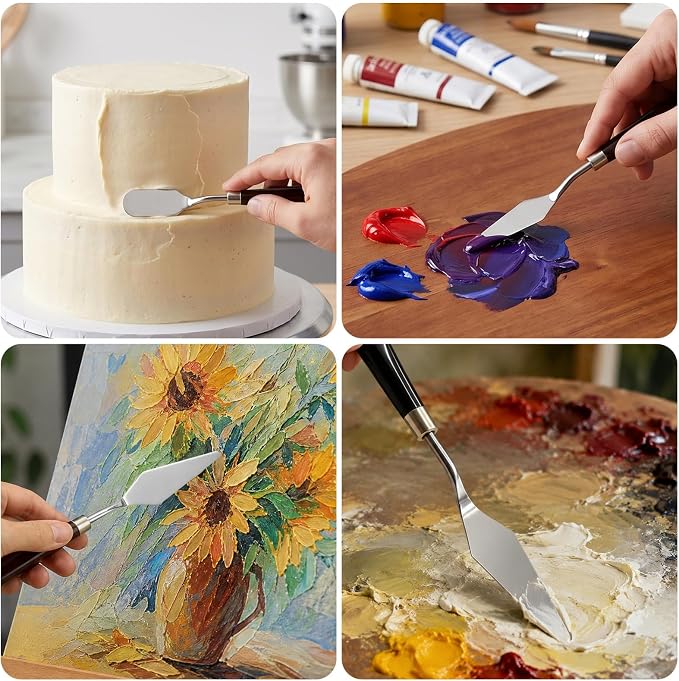 Rovella Painting Palette Knife set, Professional Paint Tool - Image 7