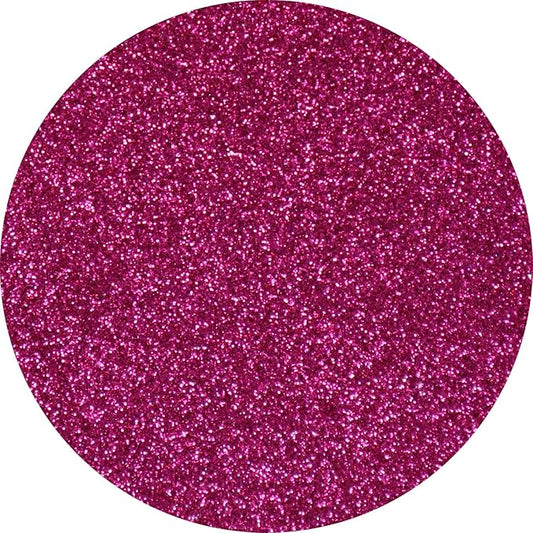 Hemway Polyurethane & Epoxy Glitter Metallic Crystal Flake Additive for Flooring, Jewellery Making, Tumblers and Resin 100g / 3.5oz - Ultrafine (1/128" 0.008" 0.2mm) - Dark Rose Pink