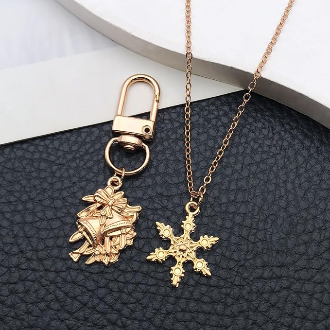 WOCRAFT 60pcs KC Gold Christmas Bracelet Charms - Image 6