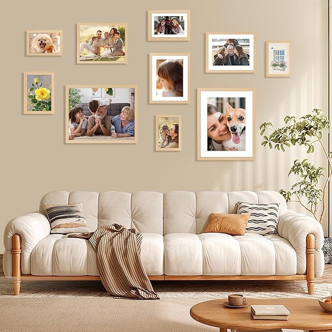 FIXSMITH 8x10 Picture Frame Bulk-6 Pack, Photo Frame - Image 7
