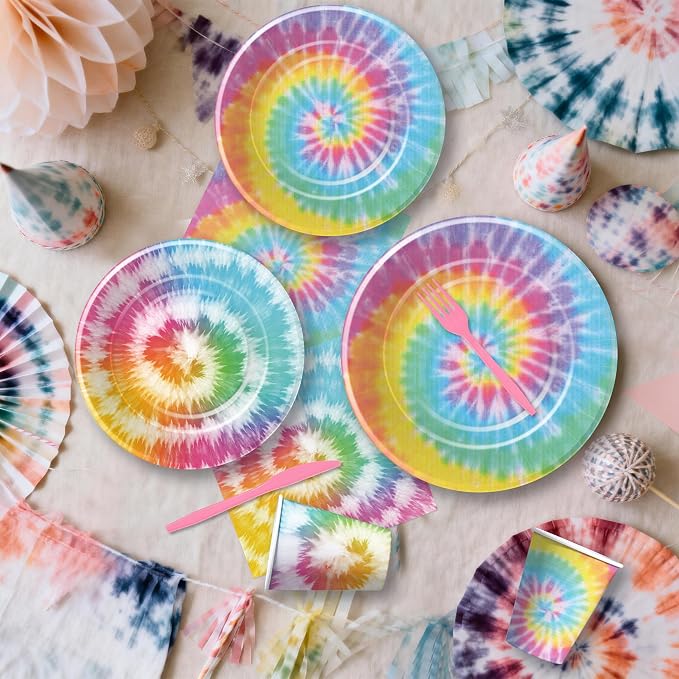 Tie Dye Party Decorations Girls - Image 7