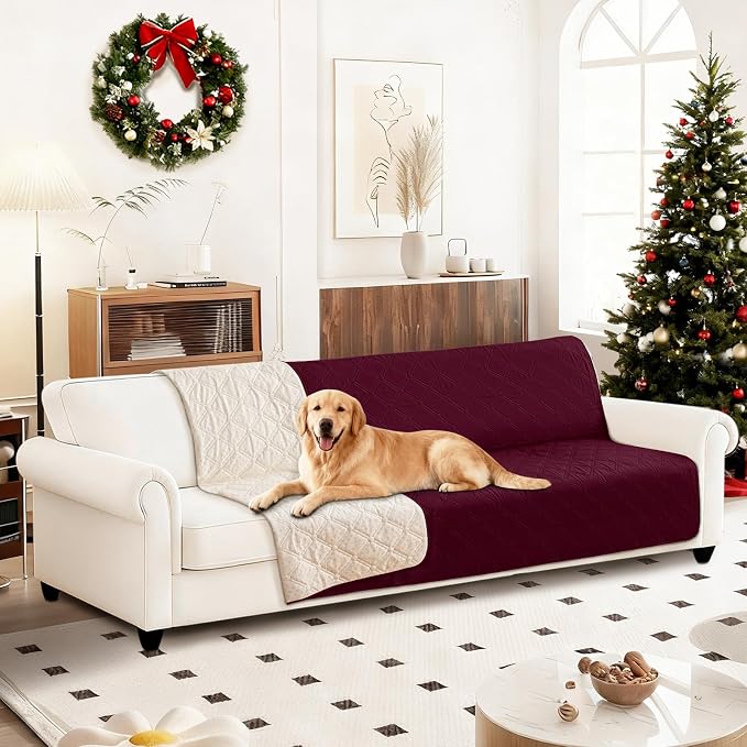 Waterproof Couch Covers for Pets, Waterproof Dog Bed Cover, Anti-Slip Soft Dog - Image 8