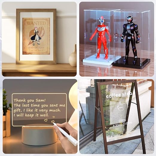 6 Pack of PET/Plexiglass Sheets 12x24-0.04" Clear Plastic Sheet Panels - Image 7
