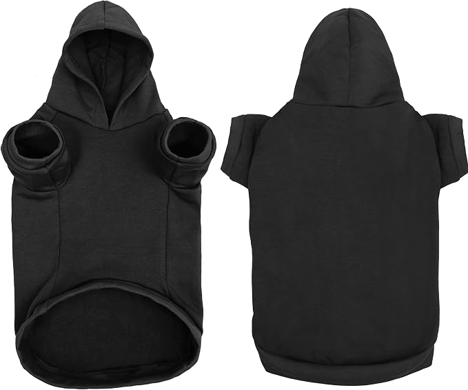 Personalized Dog Hooded Sweatshirt Custom Pet Pullover Hoodie Text/Image - Image 5