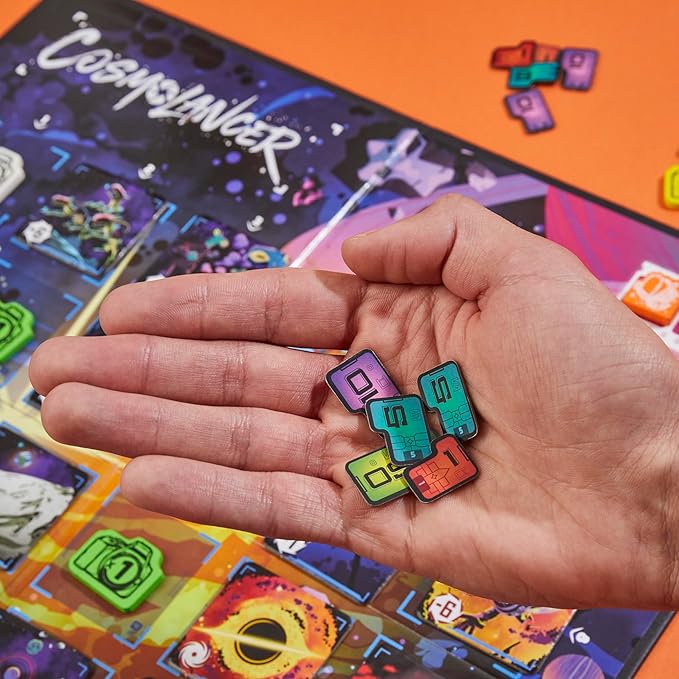 Cosmolancer Board Game | A Strategy Game by Reiner Knizia | Ages 9 and Up | 2 to 4 Players | 30 Mins. | Family Games for Kids, Teens, and Adults