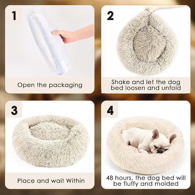 Hoewina Dog & Cat Bed, 20in Cat Beds - Image 7