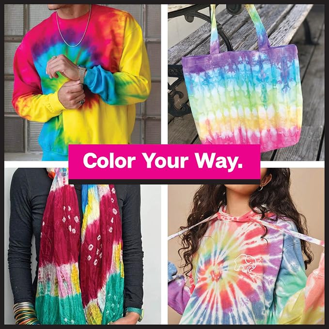 Tulip One-Step Tie Dye Kit, Large Group Activity, 14 Vibrant Colors, Permanent - Image 7