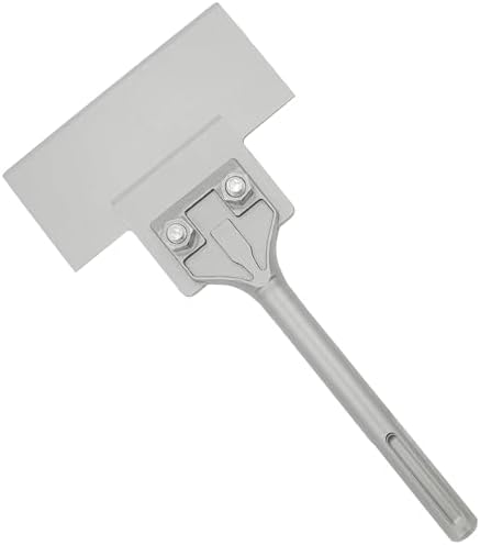 SDS Max Floor Scraper 6 in. x 12 in. Wide Tile Flooring Adhesives Remover by Regiis+Tech