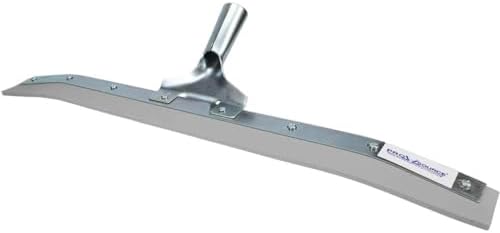 PRO SOURCE Wide 24" Curved-Blade Floor Squeegee, Taper Handle Connection by PROSOURCE