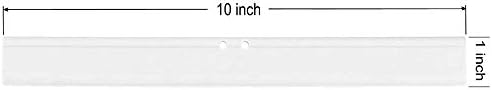 YAHENLI 2PCS Replacement Silicon Rubber Squeegee Blade, 10 Inch - Image 2
