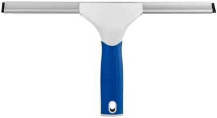 Unger 12” Glass & Surface Squeegee – Multipurpose Rubber Blade Squeegee by Unger