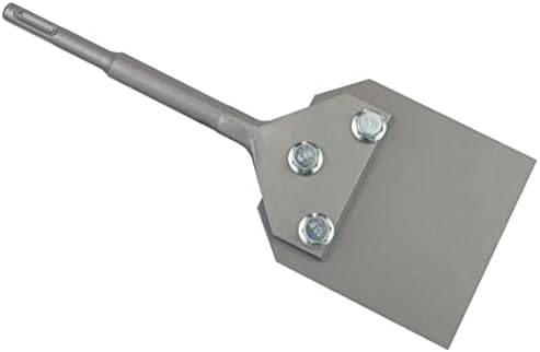 4 Inch SDS Plus Floor Scraper Tool Kit, Removes Thinset & Adhesives, Works - Image 4