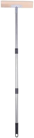 Floor Scrub Brush with Long Handle, Wire Deck Scrub Brush with Long Handle - Image 2
