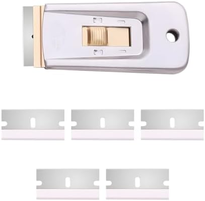 ZIMISI Razor Blade Scraper Tool, Retractable Glass Scraper by Unknown