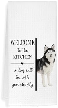 EXUQO Funny Kitchen Hand Towels Dishcloths by EXUQO