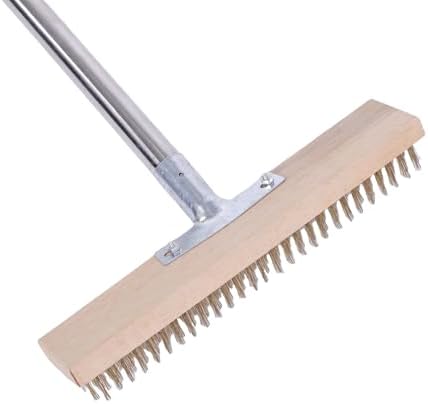 Stainless Steel Wire Scrub Brush, Heavy Duty Deck Brush - Image 6