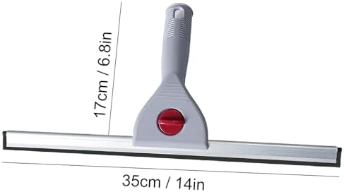 14” Glass & Surface Squeegee – Multipurpose Rubber Blade Squeegee - Image 2