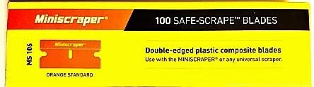 Plastic Razor Scraper Blades Double Edged - Image 5