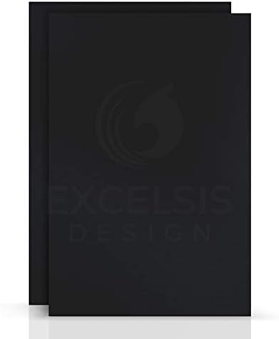 15 Pack Foam Board | Black Foam Board 3/16 Inch Thick Black Core Mat | Backing Board for Presentations, Signboards, Arts, Display and Crafts with Double-Sided Sheet - 20x30 Inches