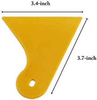Felt Edge Squeegee Car Wrapping Tool Kits 4 Inch Vinyl Wrap Squeegee Applicator - Image 6