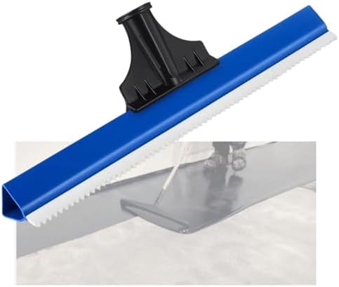 16in Epoxy Squeegee, Teeth Notched Squeegee by Unknown