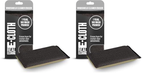 E-Cloth Windshield Haze Eraser, Auto Glass Cleaning Sponge by E-Cloth