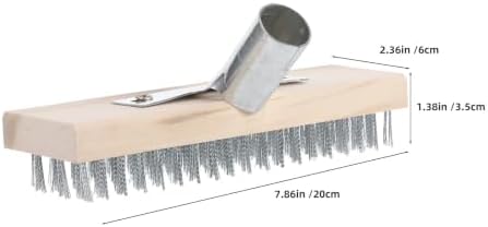 2 Pack Steel Wire Cleaning Brush Heads - Image 2