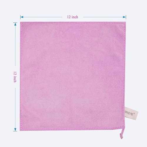 400 GSM Microfiber Cleaning Cloths, 12 Pack Ultra Absorbent Lint Free Towels - Image 6