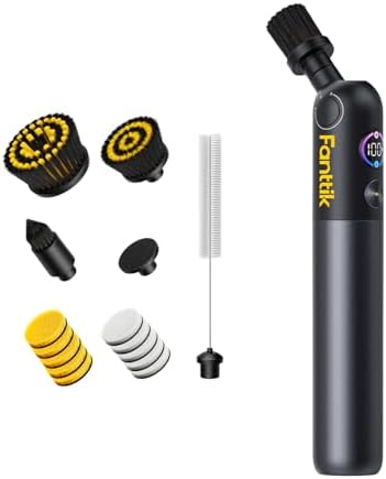Fanttik Flip G10 Nano HomeCare Electric Spin Scrubber, Tile Grout Brush by FANTTIK%C2%AE