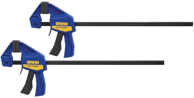 IRWINQUICK-GRIPOne-Handed Mini Bar Clamp 2 Pack - Image 2