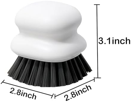 Dish Brush with Handle, Kitchen Scrub Brushes - Image 4