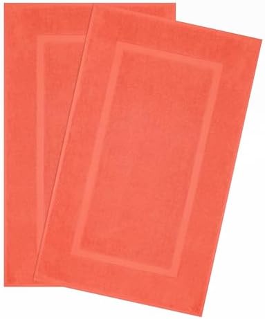 Cotton Paradise 100% Cotton Bathroom Towel Set, 2 Piece 20x34 Floor Towels by UNITEDHOMETEXTILE