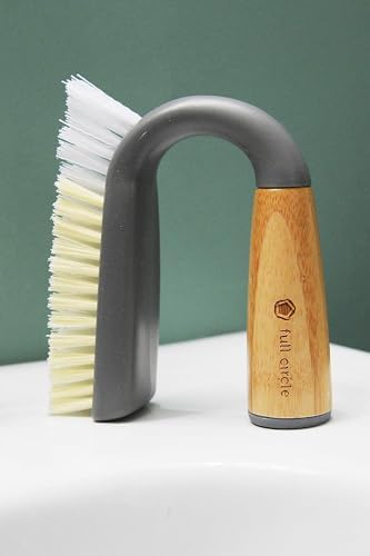 Full Circle Grunge Buster, Grout & Tile Scrub Brush, Tough & Durable - Image 2