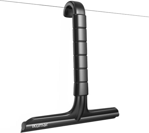 All-Purpose 10 Inch Silicone Shower Squeegee by iKumar