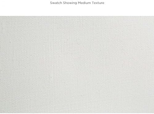 Creative Mark The Edge Deluxe Cotton 1-1/2" Deep Stretched Canvas for Painting, 8x10 Pack of 3, 14oz. Primed Weight, Universal Archival Priming, Medium Tooth, Hand-Stretched Canvas for Painters