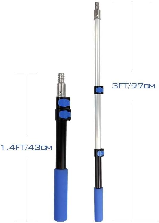 Craftec 1.5 to 3 FT Aluminum Telescoping Pole - Image 2